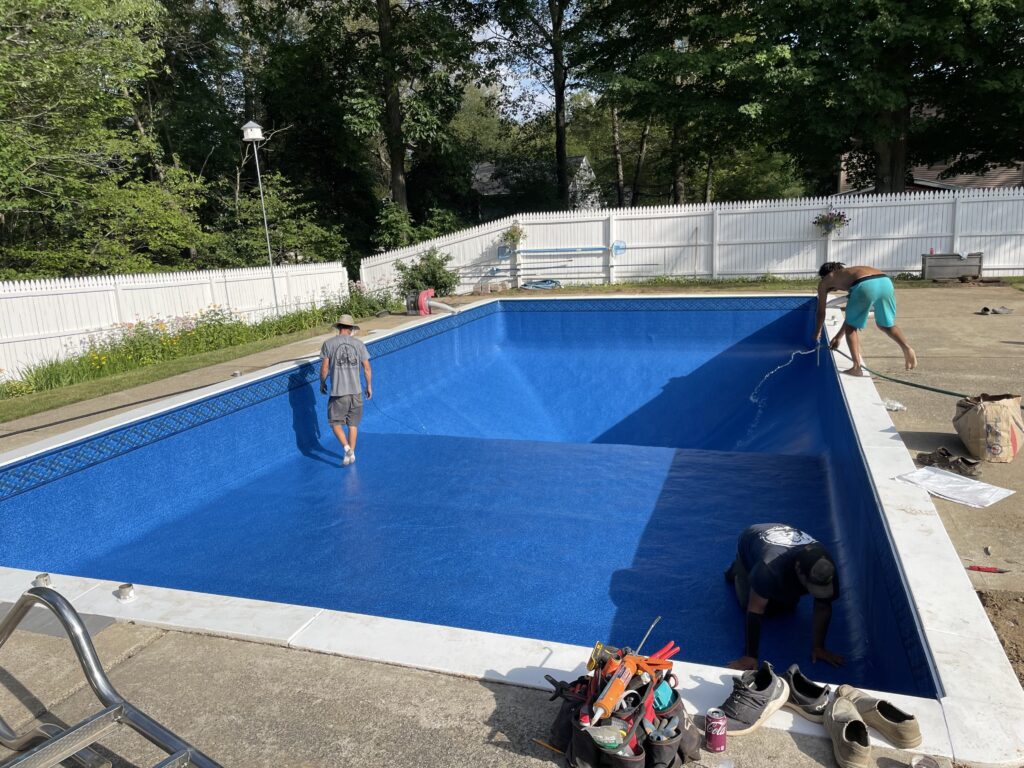 New Pool Liner replacement